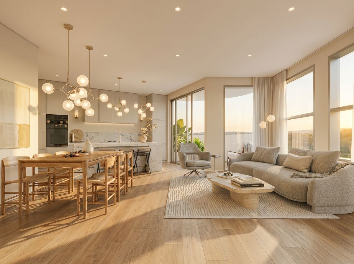 The Lawson Apartments living room